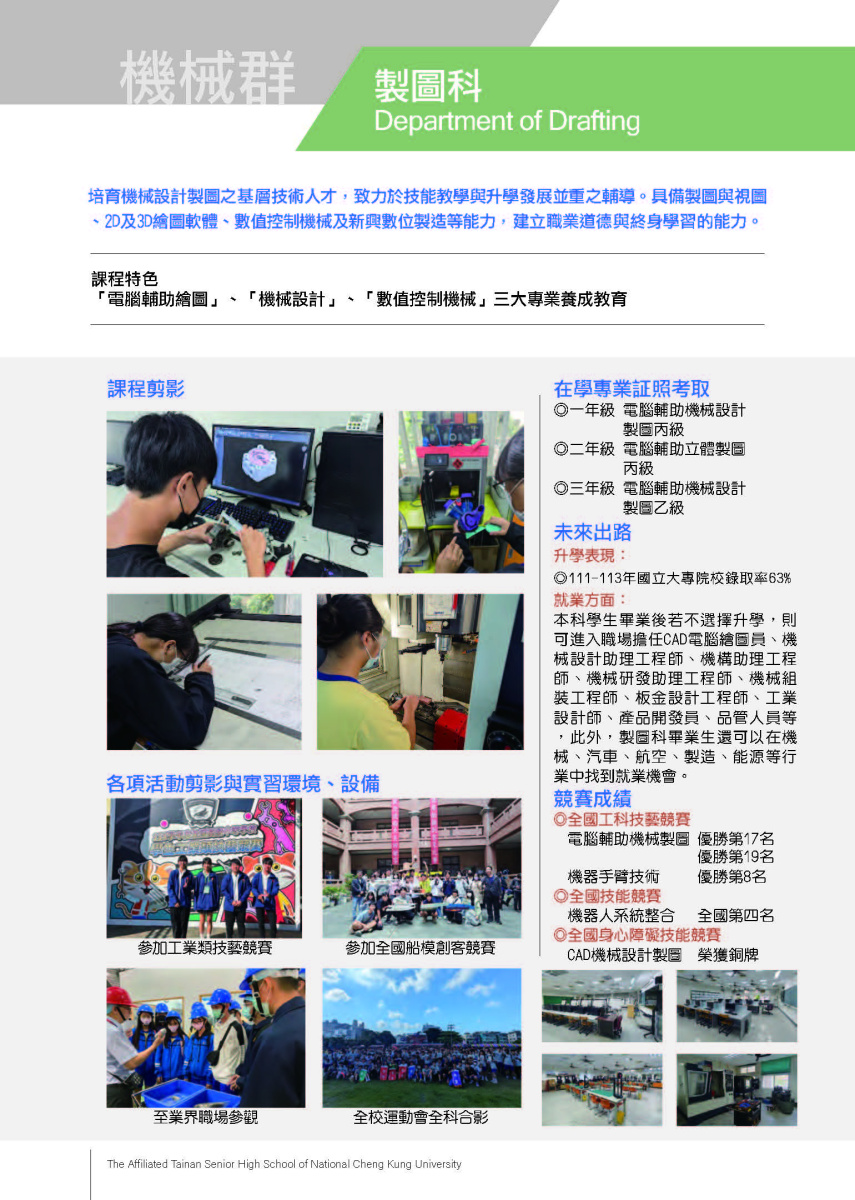 製圖科