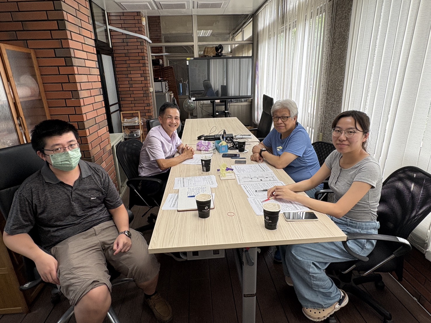 1140911拜訪推廣中心辛主任1