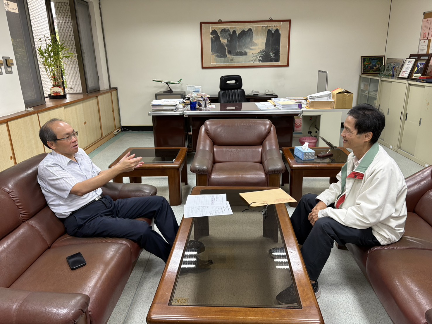 1141118拜訪航太系吳志勇副主任2